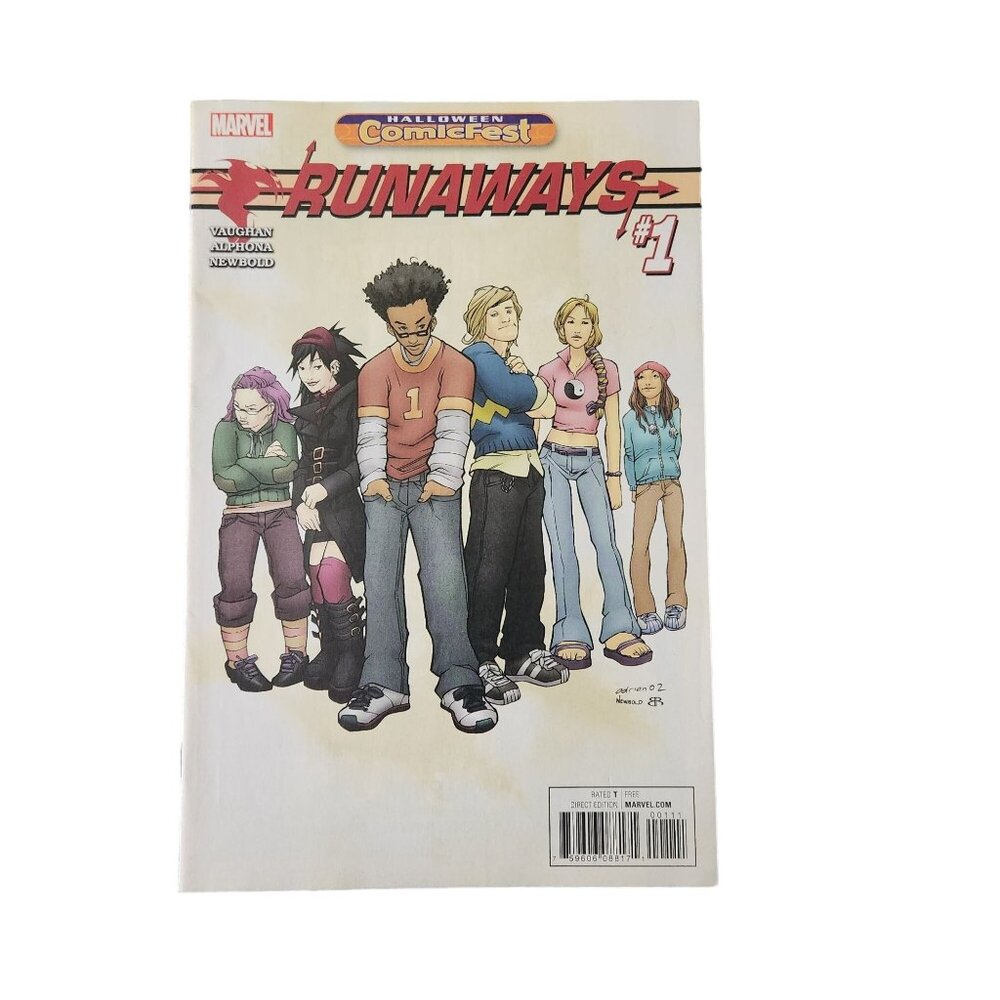 Marvel Runaways #1 Halloween Comicfest 2017 Comic Book Collector Bagged Boarded